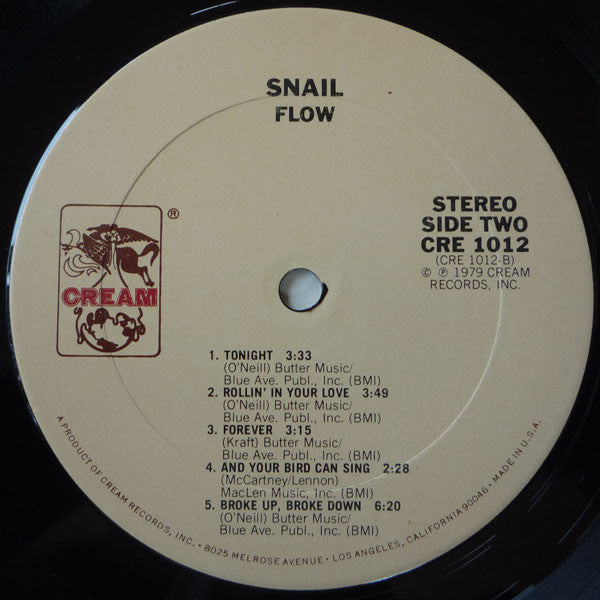 Snail (4) : Flow (LP, Album, San)
