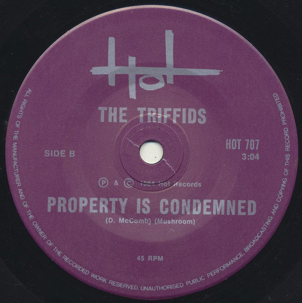 The Triffids : Beautiful Waste / Property Is Condemned (7")