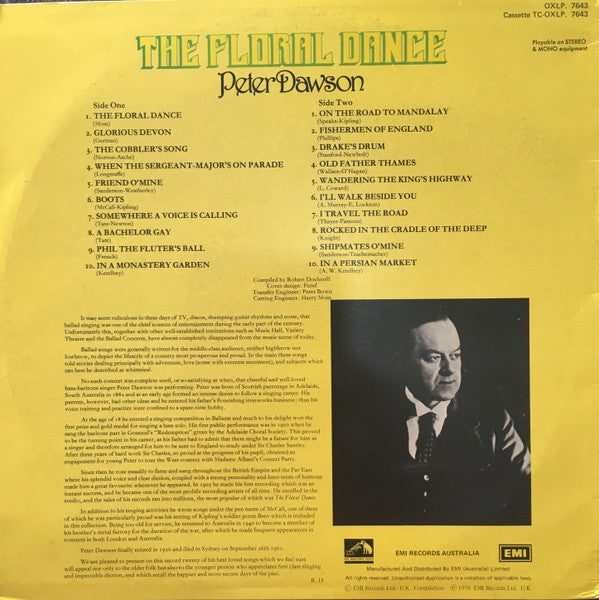 Peter Dawson : The Floral Dance (LP, Comp)