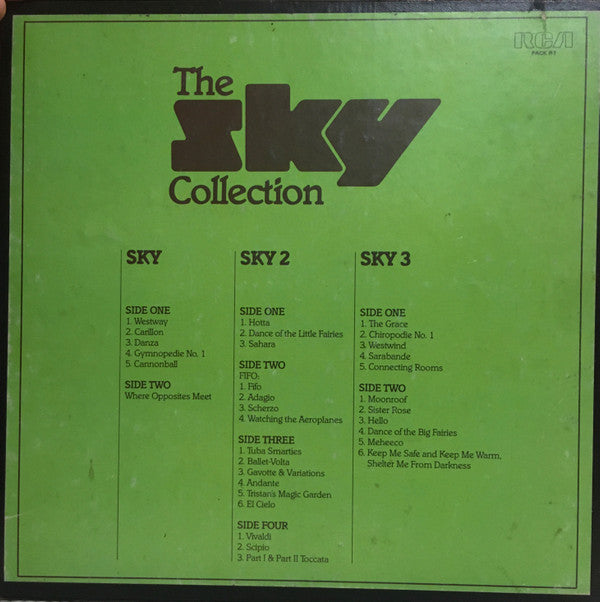 Sky (4) : The SKY Collection  (4xLP, Comp, Box)