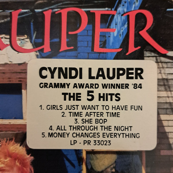 Cyndi Lauper : She's So Unusual (LP, Album, RE)