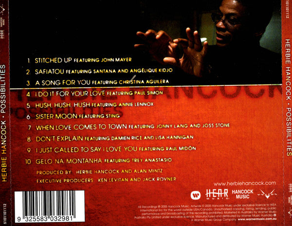 Herbie Hancock : Possibilities (CD, Album)