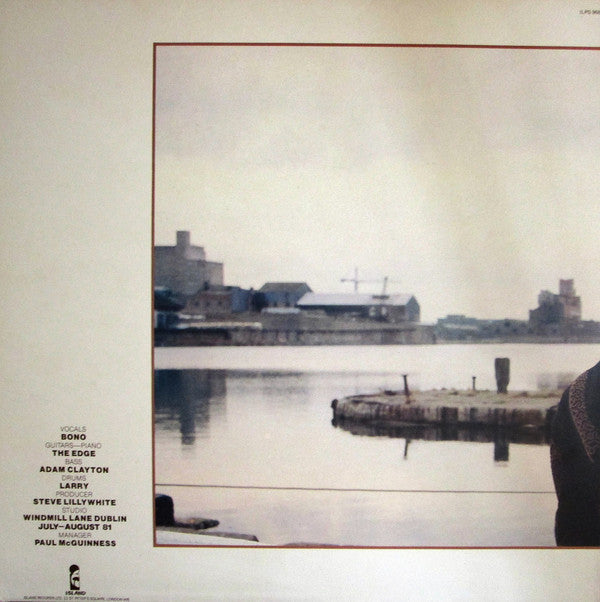 U2 : October (LP, Album, M/Print, 1st)