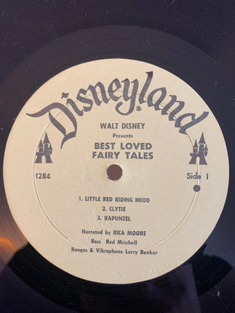 Rica Moore : Walt Disney Presents Little Red Riding Hood & Other Best Loved Fairy Tales (LP)