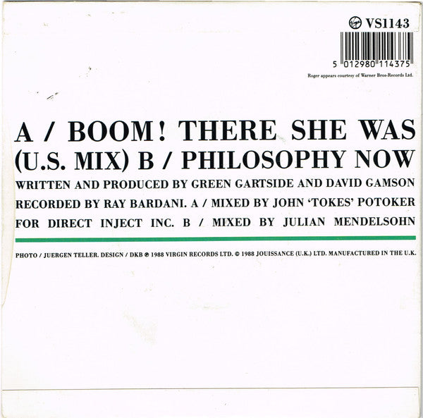 Scritti Politti Featuring Roger* : Boom! There She Was (7", Single)