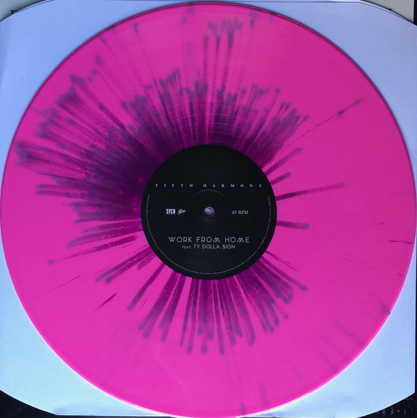 Fifth Harmony Feat. Ty Dolla $ign : Work From Home (12", S/Sided, Single, Ltd, Pin)