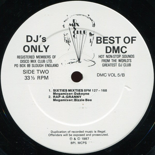 Various : Best Of DMC Vol. 5 (12", P/Mixed)