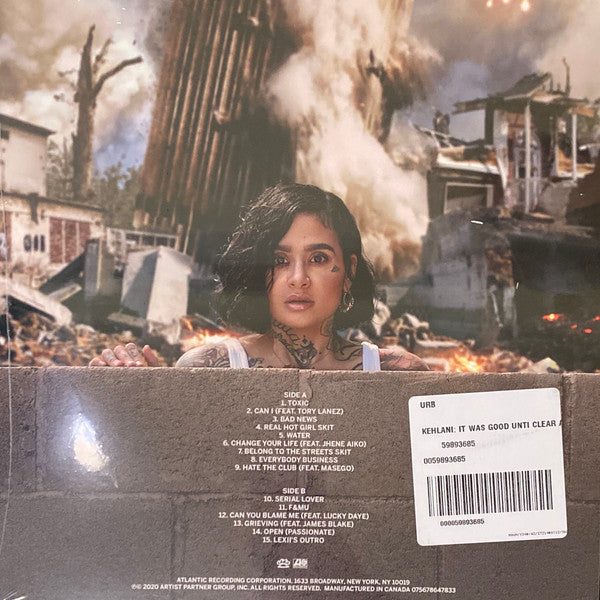 Kehlani : It Was Good Until It Wasn’t (LP, Album, Ltd, Cle)
