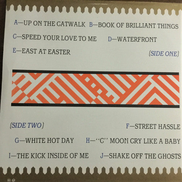 Simple Minds : Sparkle In The Rain (LP, Album)