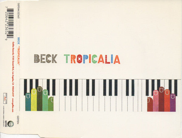 Beck : Tropicalia (CD, Single)