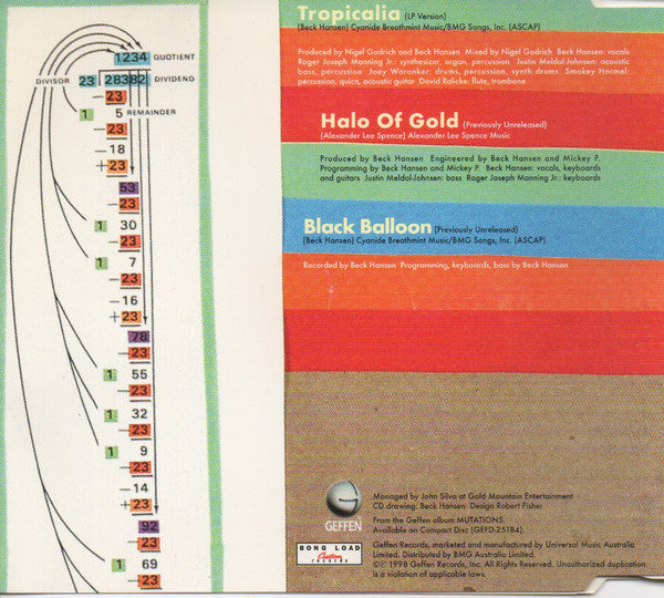 Beck : Tropicalia (CD, Single)