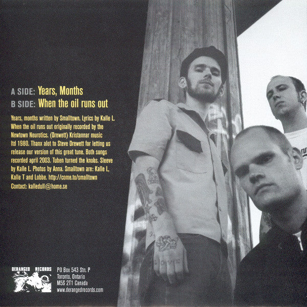 Smalltown : Years, Months (7", Single)