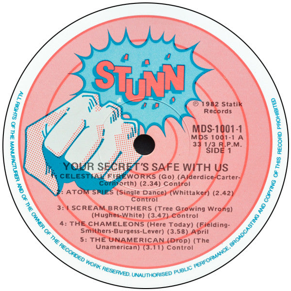 Various : Your Secret's Safe With Us (2xLP, Comp, Gat)