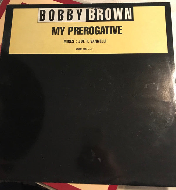 Bobby Brown : My Prerogative (12", Promo)