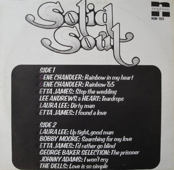 Various : Solid Soul (LP, Comp)