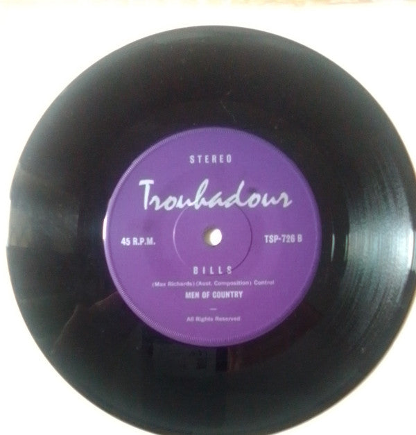 Men Of Country : Mrs. Newman's Thirty Months (7", Single)