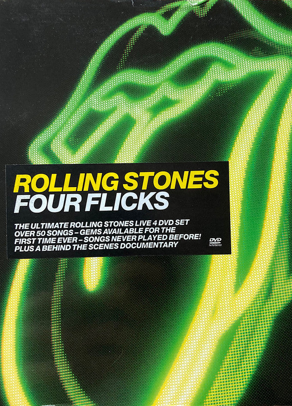 The Rolling Stones : Four Flicks (4xDVD-V, Copy Prot., Multichannel, PAL, gre)