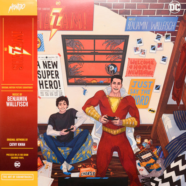 Benjamin Wallfisch : Shazam! Original Motion Picture Soundtrack (2xLP, Album, S/Edition, Sha)