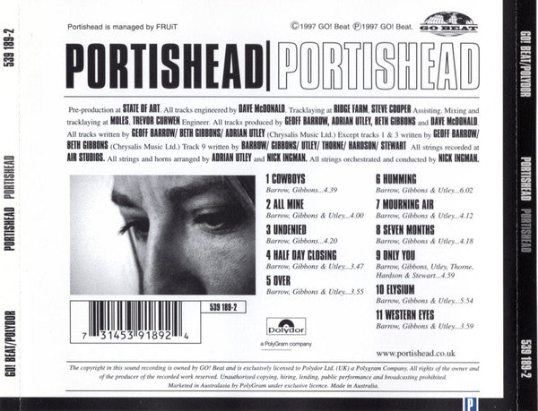 Portishead : Portishead (CD, Album)