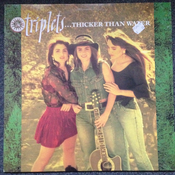 The Triplets (2) : ... Thicker Than Water (LP)