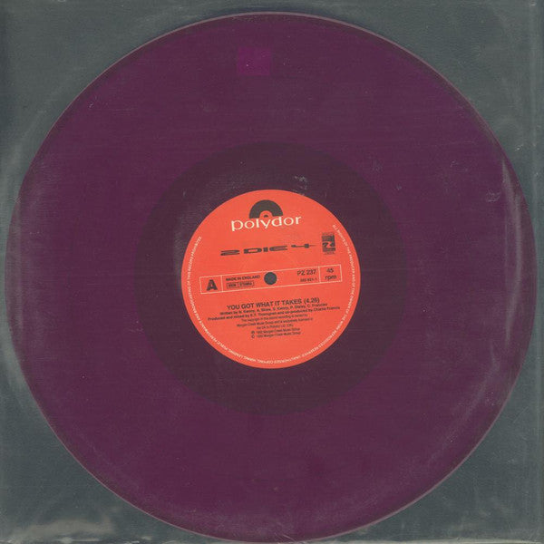 2 Die 4 : You Got What It Takes (12", Single, Pur)