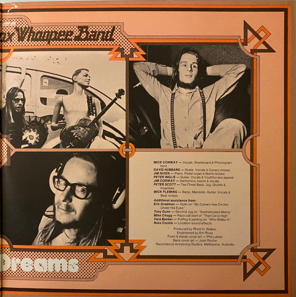Captain Matchbox Whoopee Band : Smoke Dreams (LP, Album, Gat)
