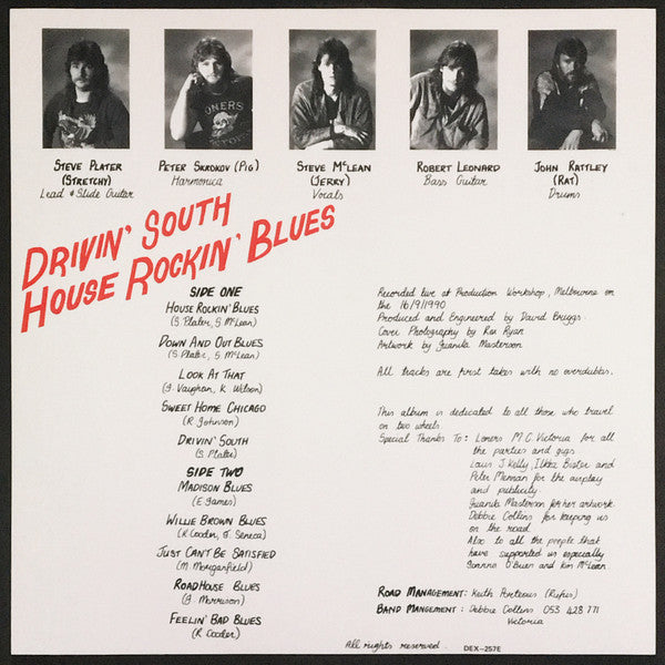 Drivin' South* : House Rockin' Blues (LP)