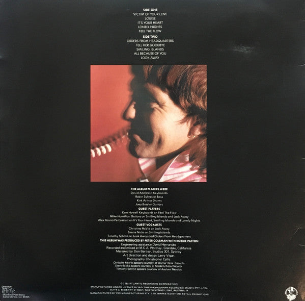 Robbie Patton : Orders From Headquarters (LP)