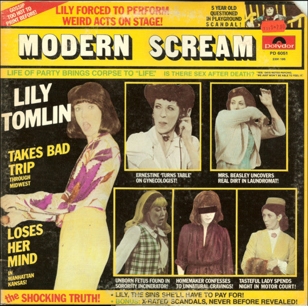 Lily Tomlin : Modern Scream (LP, Album, She)