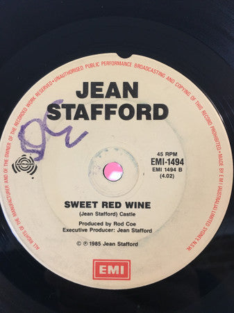 Jean Stafford : Let’s Hear It For The Working Man (7", Single)