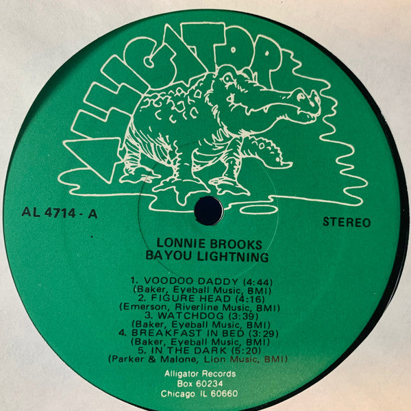 Lonnie Brooks : Bayou Lightning (LP, Album)