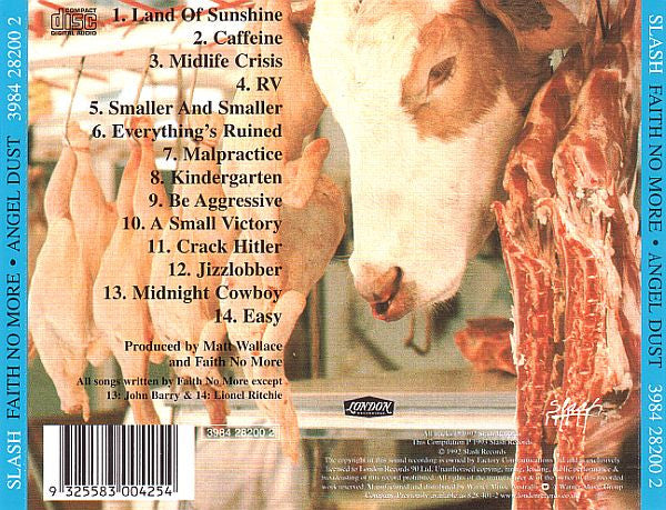Faith No More : Angel Dust (CD, Album, RE)