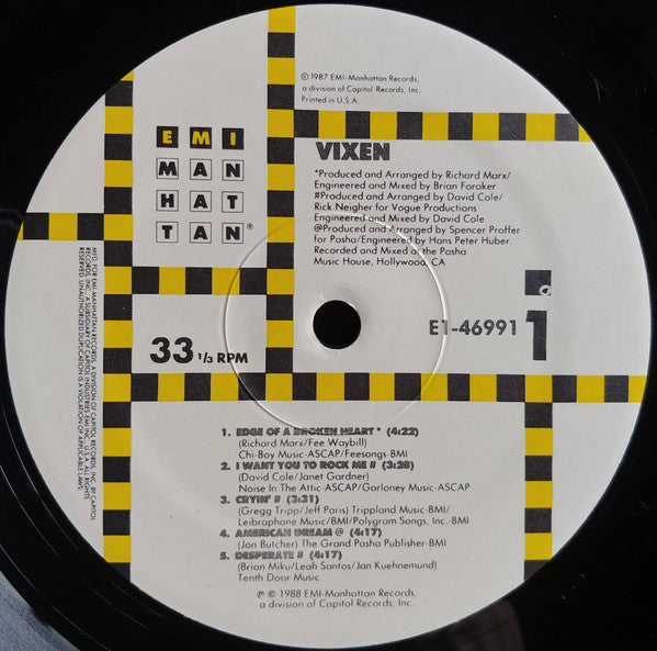 Vixen (2) : Vixen (LP, Album, All)