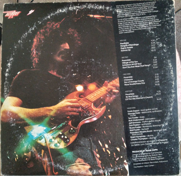 Frank Zappa / The Mothers : Roxy & Elsewhere (2xLP, Album)