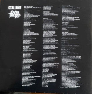 Various : Over The Top - Original Motion Picture Soundtrack (LP, Album)