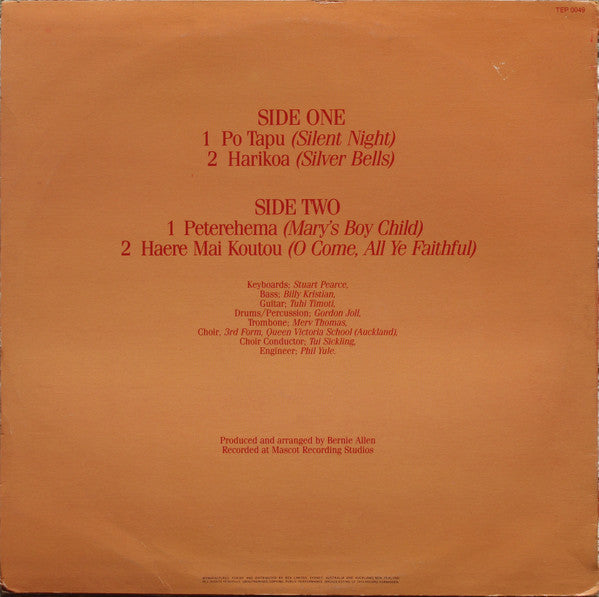 Missy Teka : Christmas Carols Sung In Maori (12", EP)