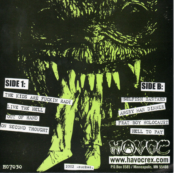 Spitting Teeth : Don't Believe The Hype ! (7")