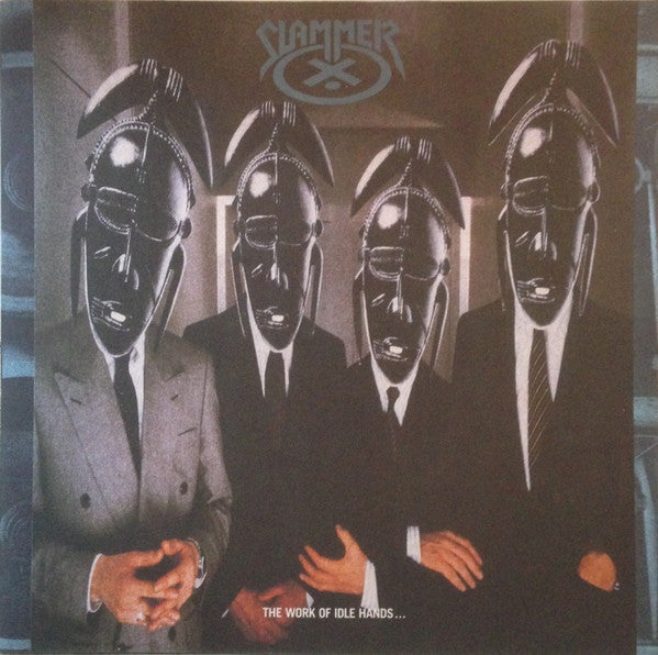 Slammer (5) : The Work Of Idle Hands... (LP, Album)