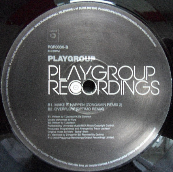 Playgroup : Limited Edition 12" Remix Album Sampler (12", Ltd, Smplr)