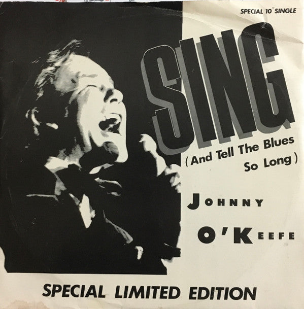Johnny O'Keefe : Sing (And Tell The Blues So Long) (10", Single, Ltd, Promo)