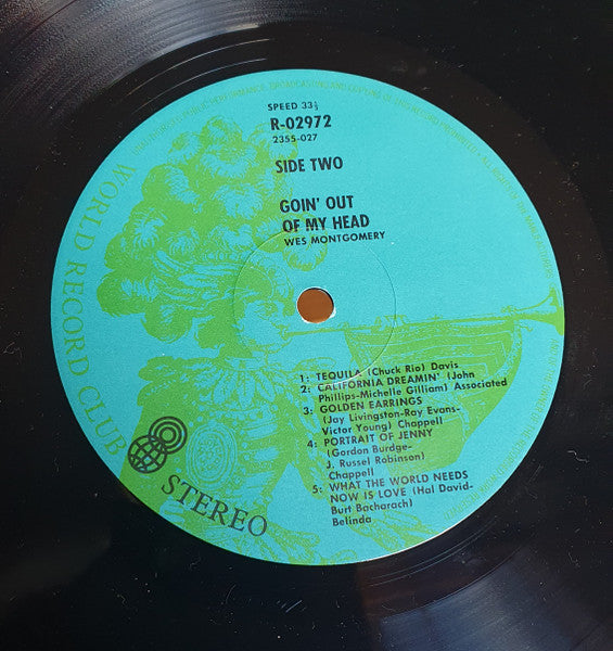 Wes Montgomery : Goin' Out Of My Head (LP, Comp, Club, RE)