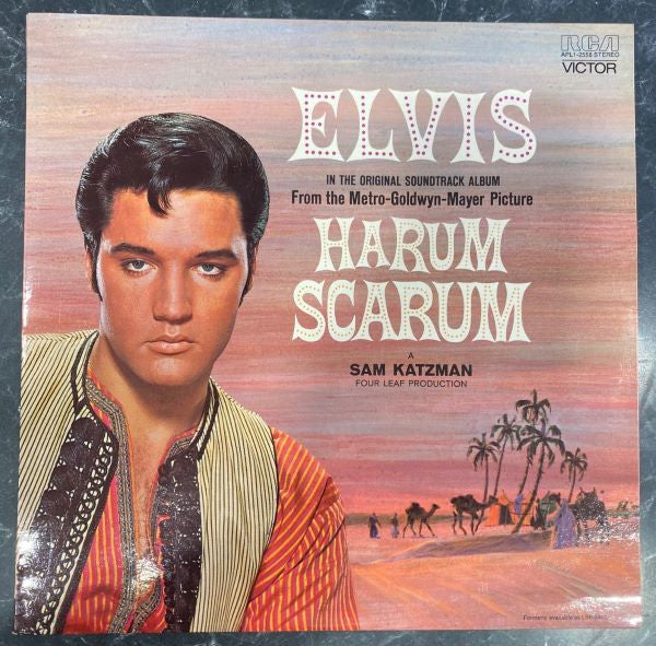 Elvis Presley : Harum Scarum (LP, Album, RE)