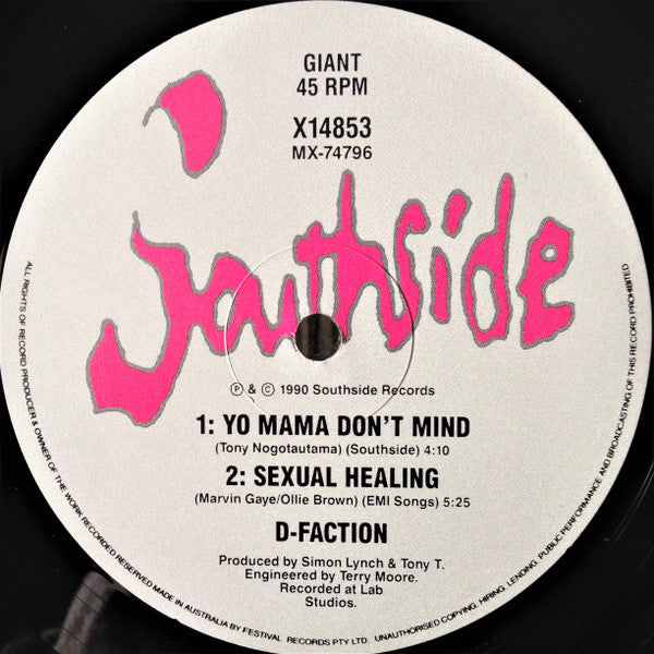 D-Faction : Stuck In The Middle (12")