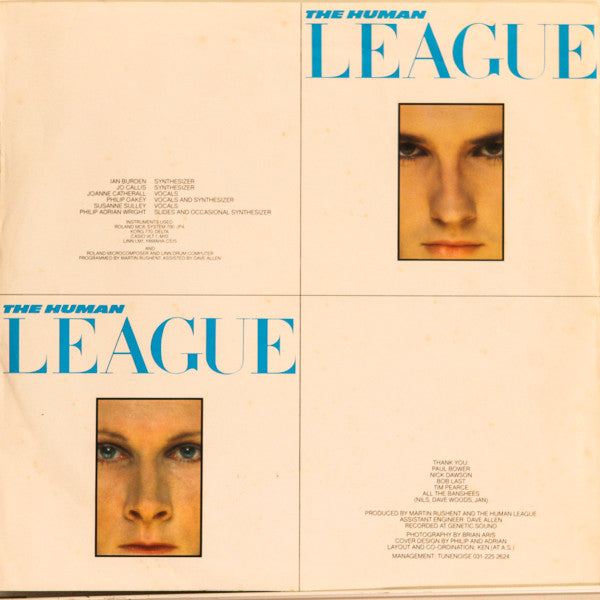 The Human League : Dare (LP, Album, Gat)