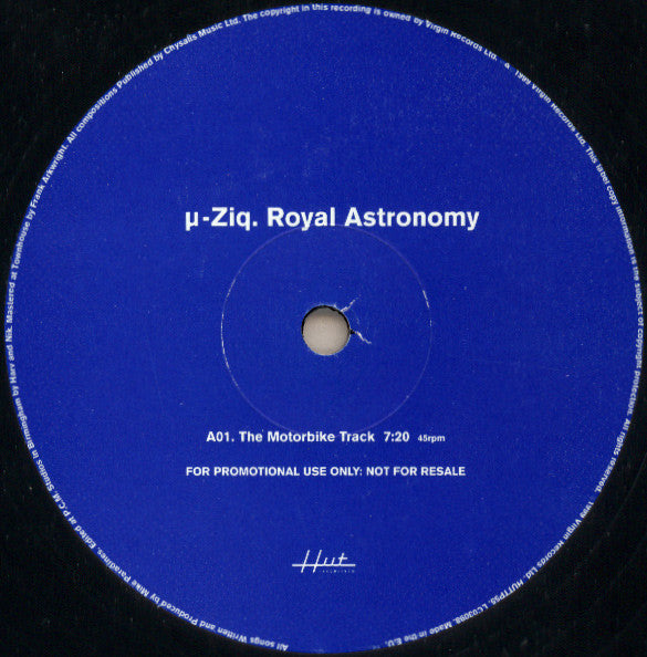 µ-Ziq : Royal Astronomy (12", Promo)