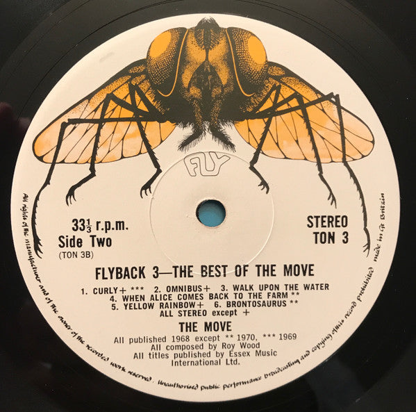 The Move : Flyback 3 - The Best Of The Move (LP, Comp)