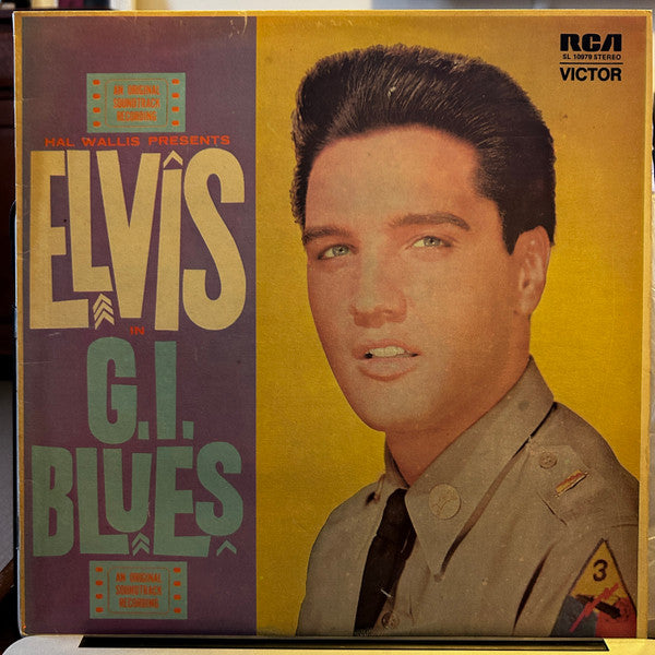 Elvis Presley : G.I. Blues (LP, Album, RE)