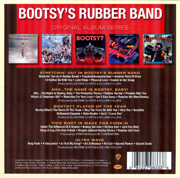 Bootsy's Rubber Band : Original Album Series (Box, Comp + CD, Album, RE + CD, Album, RE + CD, Al)