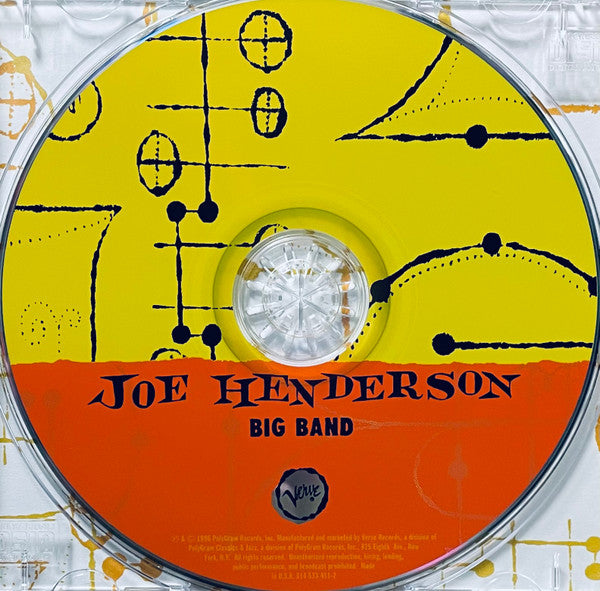 Joe Henderson : Big Band (CD, Album)