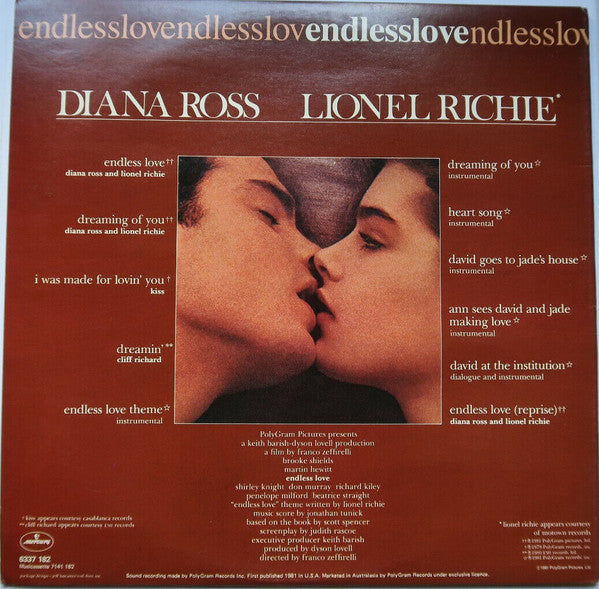 Various : Endless Love (LP, Comp, Gat)